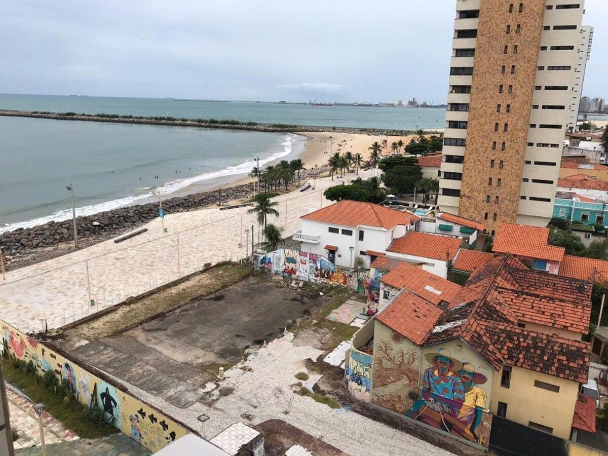 703 Flat Mobiliado Praia De Iracema ฟอร์ตาเลซา ภายนอก รูปภาพ
