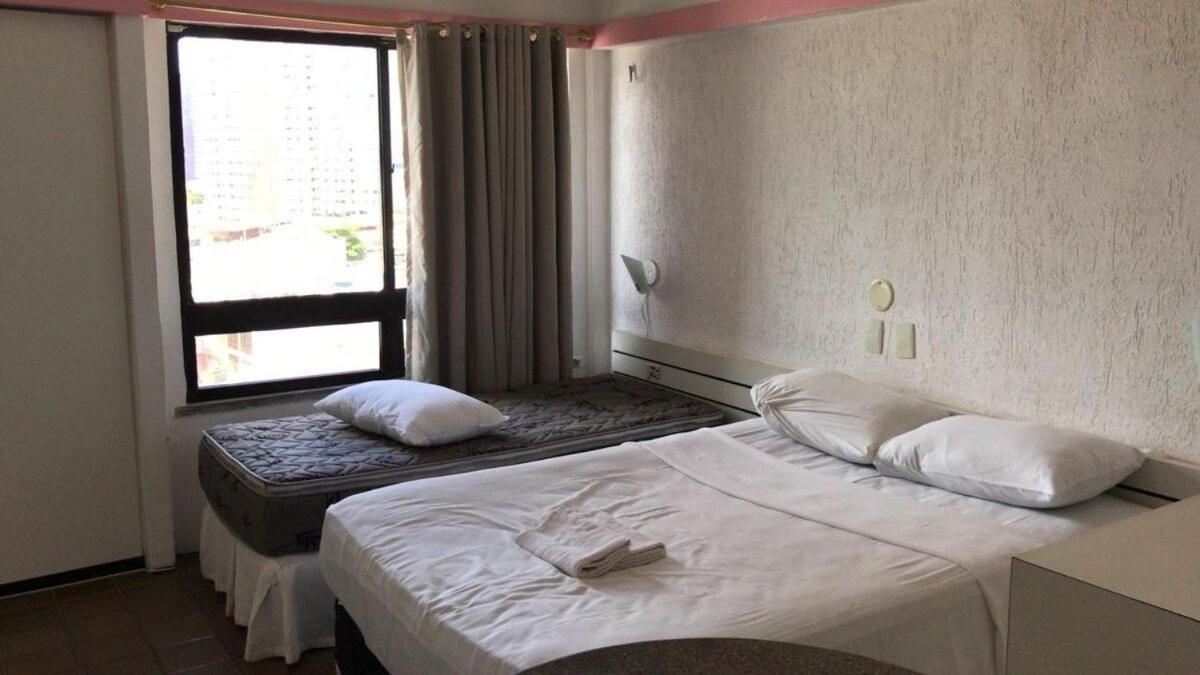 703 Flat Mobiliado Praia De Iracema ฟอร์ตาเลซา ภายนอก รูปภาพ