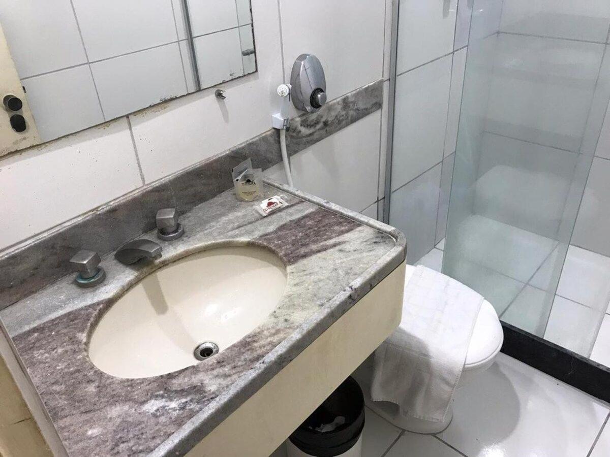 703 Flat Mobiliado Praia De Iracema ฟอร์ตาเลซา ภายนอก รูปภาพ